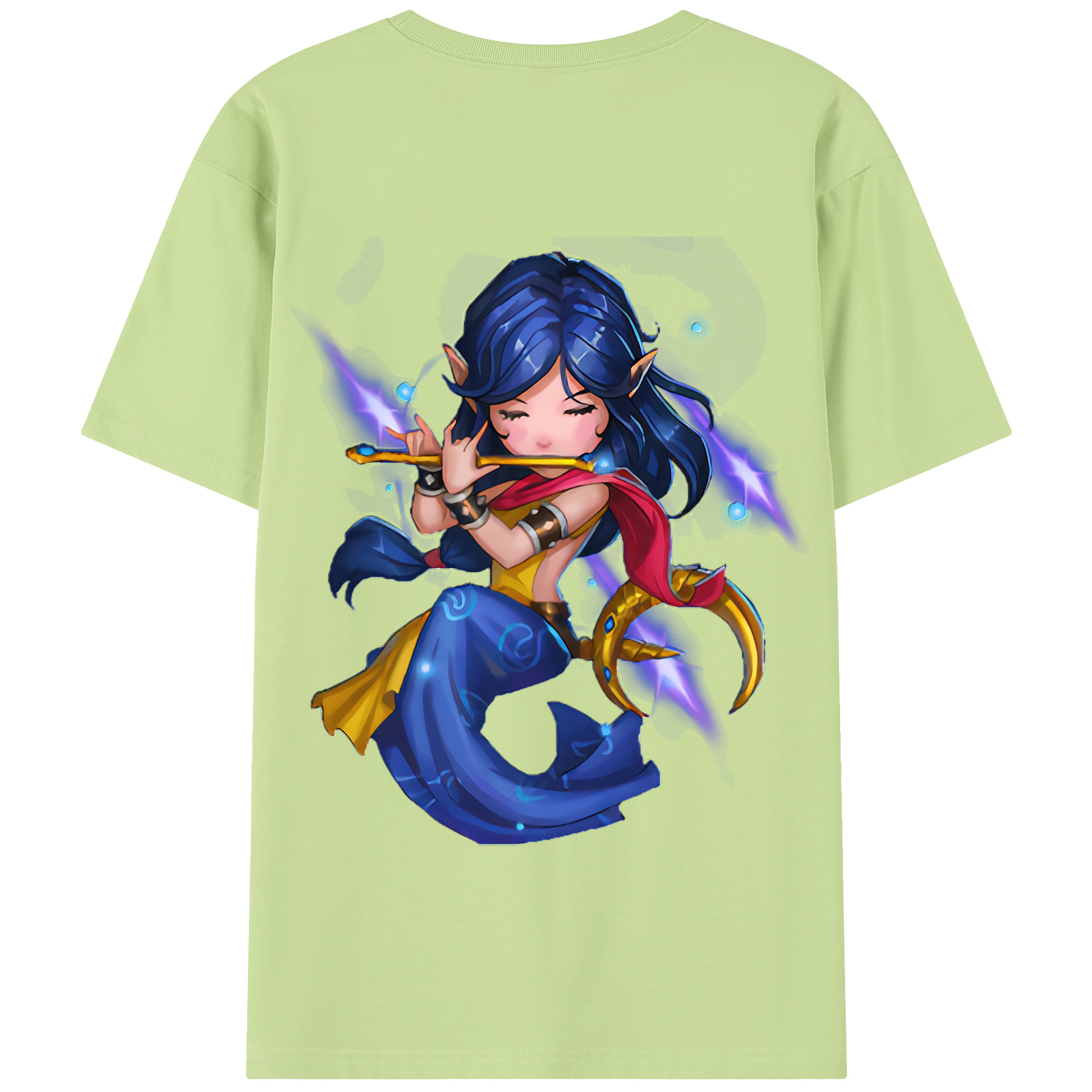 リーグ・オブ・レジェンド League of Legends LOL 綿100％半袖Tシャツ（背面プリント）